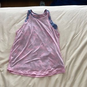 NWOT girls athlete double layer tank